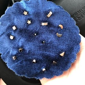 Rose gold francescas earring set